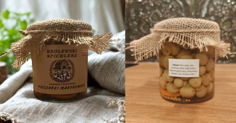 Pieczarki Marynowane 310g