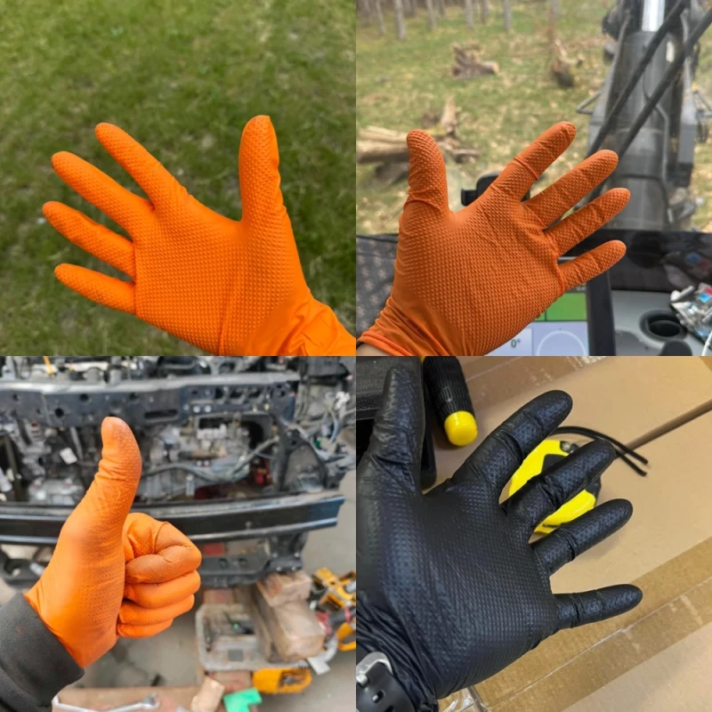 Rękawice grip THOR nitrylowe