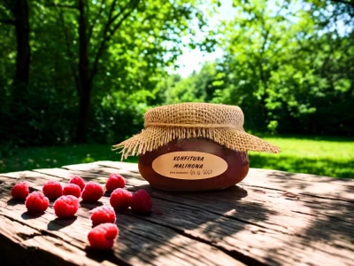 Konfitura Malinowa 300g