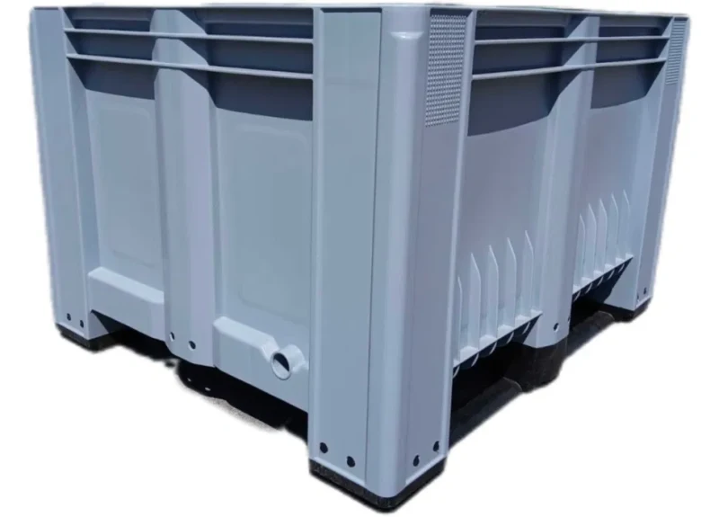 Skrzyniopalety plastikowe Kisteny Palbox 120 FIB Model na 3 płozach