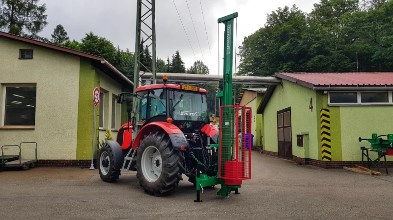 Palownica ciągnikowa, kafar