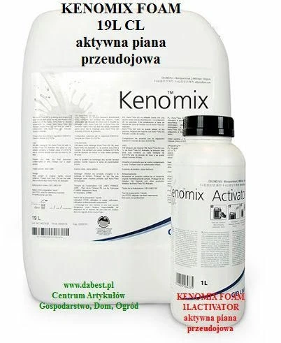 ZESTAW  przedudojowy Kenomix FOAM 19 L i Aktywator 1 L.