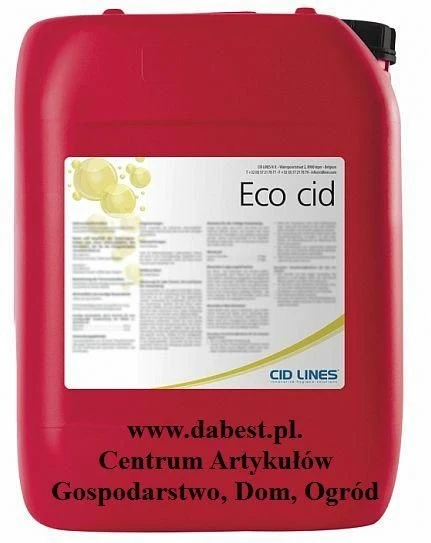 ECO CID 25 kg- kwas do czyszczenia i odkamieniania.
