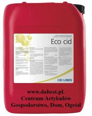 ECO CID 25 kg- kwas do czyszczenia i odkamieniania.