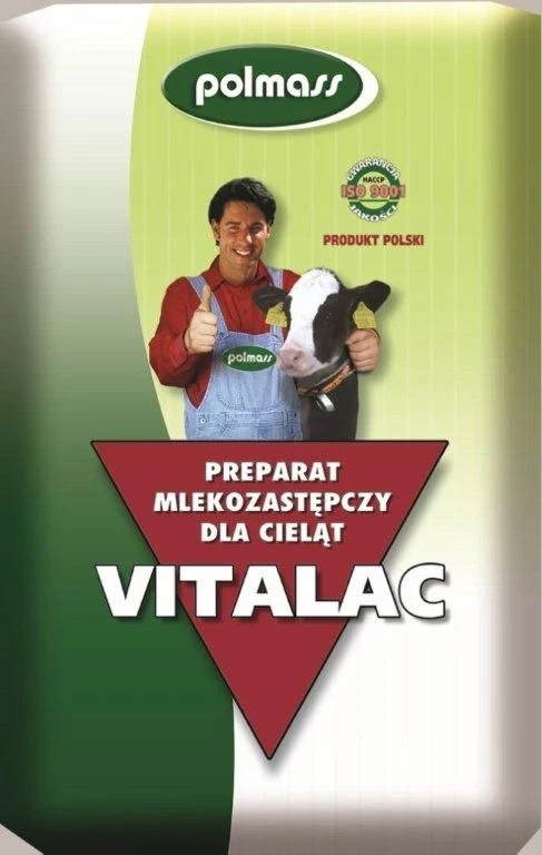 VITALAC 20 kg- bez GMO, preparat mlekozastępczy po 2 tyg. życia cielęcia