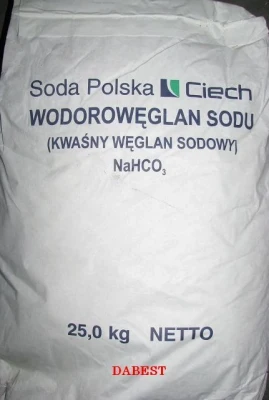 KWAŚNY WĘGLAN SODU 25 kg- dodatek paszowy.