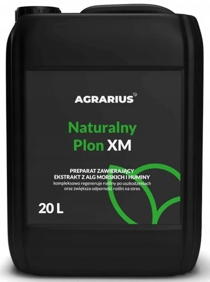 Naturalny Plon 20 L - wspomagacz rozwoju roślin.