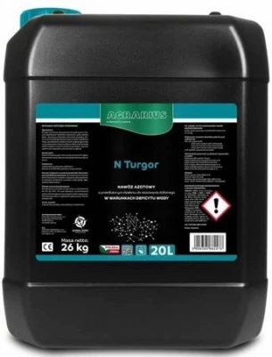 N Turgor 20 L -nawóz azotowy, dodaje wigoru.