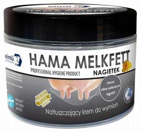Natłuszczający krem do wymion z wyciągiem z nagietka 500 ml.