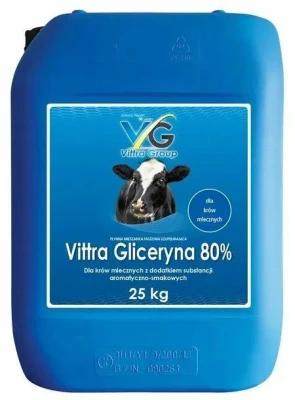 Gliceryna paszowa 80 proc.25 kg  VITTRA.