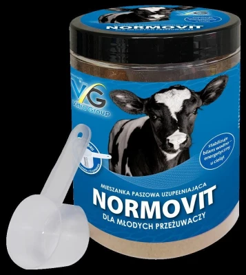 NORMOVIT dla młodych przeżuwaczy-stabilizator wodno-elektrolitowy u cieląt.