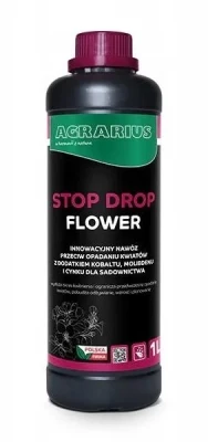 STOP DROP FLOWER 1 L- zapobiega opadaniu kwiatów oraz przedłuża kwitnienie drzew i krzewów owocowych.