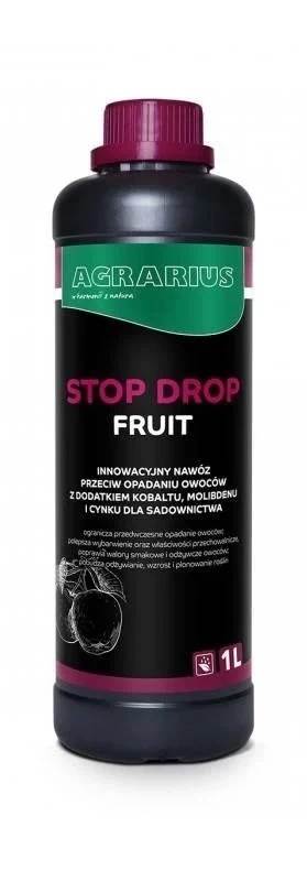 STOP DROP FRUIT 1 L- zapobiega opadaniu owoców przed zbiorami.