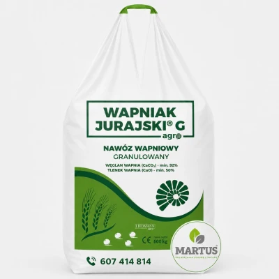 WAPNIAK JURAJSKI G  skuteczne i szybkie odkwaszanie gleby