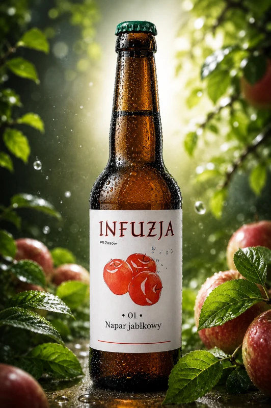 Napary jabłkowo - botaniczne  zestaw 7 x 330 ml  Napoje  INFUZJA