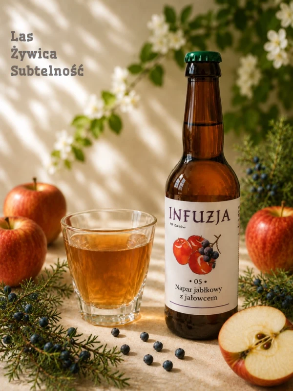 Napary jabłkowo - botaniczne  zestaw 7 x 330 ml  Napoje  INFUZJA
