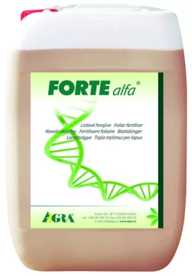 FORTE alfa - nawóz startowy do intensywnej wegetacji