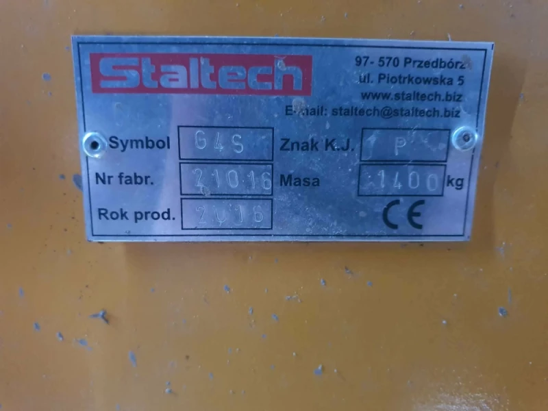 Głębosz Staltech G4S z wałem