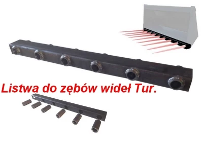 Belki-listwy dolne do wideł, tur, krokodyl,  ładowacz