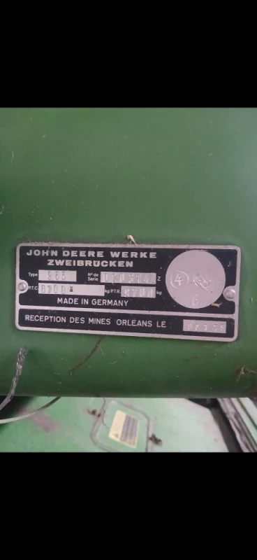 Kombajn JOHN DEERE 956