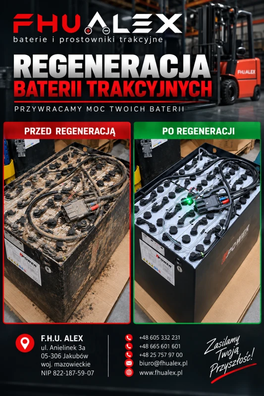 Baterie i Prostowniki Trakcyjne