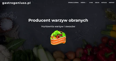 GASTRO-GENIUSZ WARZYWA OBRANE HURTOWNIA WARZYW