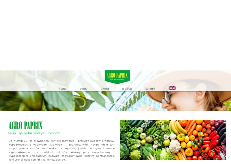 Agro Paprix. PHU. Skup owoców i warzyw. Dąbrowska I.