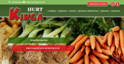 KINGA - Hurtownia warzyw i owoców