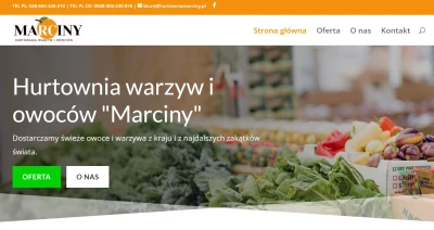 Marciny - Hurtownia Warzyw i Owoców