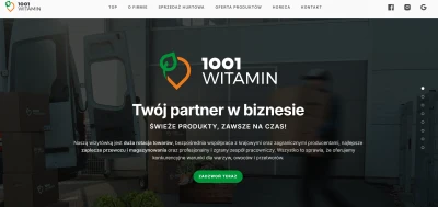 1001 Witamin - Hanna i Dariusz Chrzanowscy Hurtownia owoców i warzyw. Dostawca HoReCa.